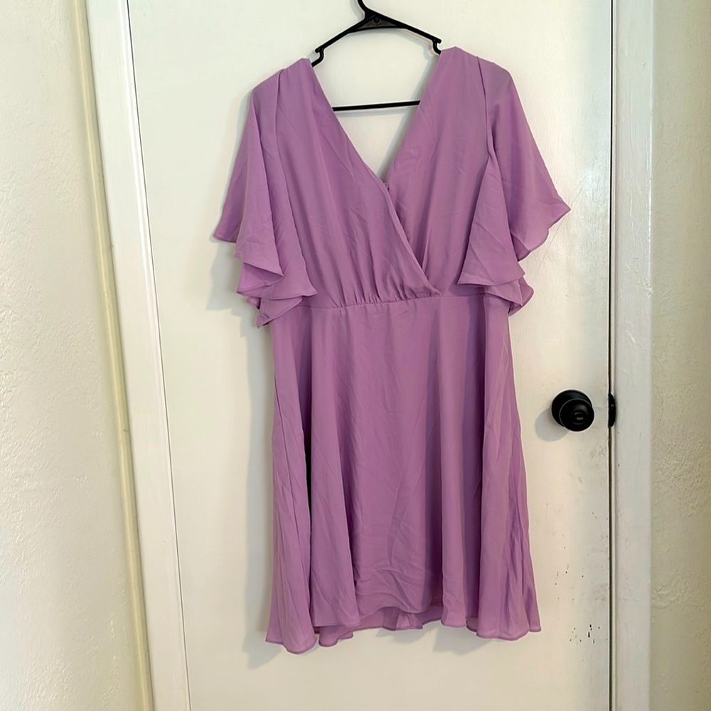 NWOT- purple dress